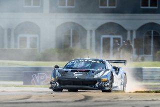 #34 Ferrari 488 GT3 of Manny Franco and Alessandro Balzan, Conquest Racing, GT World Challenge America, Pro, SRO America, Sebring International Raceway, Sebring, FL, September 2022.
 | Fabian Lagunas/SRO             