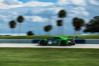 #3 Lamborghini Huracan GT3 of Misha Goikhberg and Jordan Pepper. K-Pax Racing, GT World Challenge America, Pro-Am, SRO America, Sebring International Raceway, Sebring, FL, September 2022.
 | SRO Motorsports Group