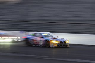 #38 BMW M4 GT3 of Samantha Tan, Nick Wittmer and Harry Gottsacker, ST Racing, Silver Cup, Indy 8 Hours, Intercontinental GT Challenge, Indianapolis Motor Speedway, Indianapolis, Indiana, Oct 2022.
 | Brian Cleary/SRO