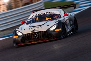 Indy 8 Hours, Intercontinental GT Challenge, Indianapolis Motor Speedway, Indianapolis, Indiana, Oct 2022.#6 Mercedes-AMG GT3 of Steven Aghakhani, Loris Spinelli and Tristan Vautier, US RaceTronics, Pro
 | Regis Lefebure/SRO