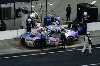 #38 BMW M4 GT3 of Samantha Tan, Nick Wittmer and Harry Gottsacker, ST Racing, Silver Cup, Indy 8 Hours, Intercontinental GT Challenge, Indianapolis Motor Speedway, Indianapolis, Indiana, Oct 2022.
 | Brian Cleary/SRO  