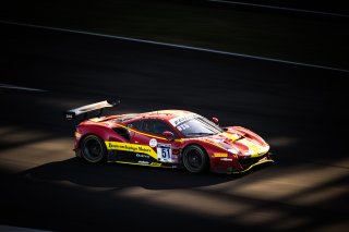 #51 Ferrari 488 GT3 of Pierre Ragues, Davide Rigon and Miguel Molina, AF CORSE - FRANCORCHAMPS, Pro, Indy 8 Hours, Intercontinental GT Challenge, Indianapolis Motor Speedway, Indianapolis, Indiana, Oct 2022.
 | Fabian Lagunas/SRO        