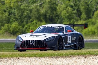 #6 Mercedes-AMG GT3 of Steven Aghakhani and Loris Spinelli, US Racetronics, GT World Challenge America, Pro, SRO America, New Orleans Motorsports Park, New Orleans, LA, May 2022.
 | Brian Cleary/SRO