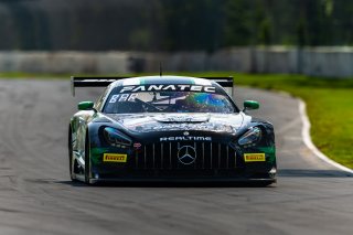 #43 Mercedes-AMG GT3 of Anthony Bartone and Adam Christodoulou, Aug. 18-20 2023 Fanatec GT World Challenge America SRO, GT World Challenge America, Pro-Am, RealTime Racing, Road America
 | www.lagunasphotography.com
