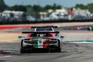 #21 Ferrari 296 GT3 of Manny Franco and Alessandro Balzan, Austin, COTA, Conquest Racing, GT World Challenge America, May 2023., Pro, SRO America, TX
 | Fabian Lagunas / SRO