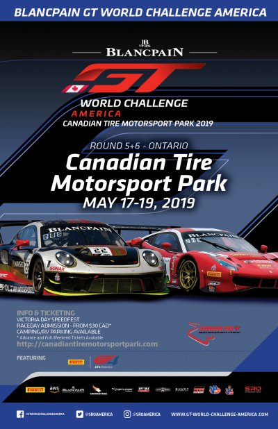 Canadian Tire Motorsport Park poster