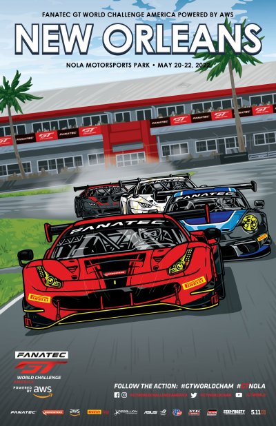 NOLA Motorsports Park poster