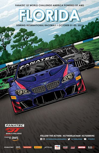 Sebring International Raceway poster