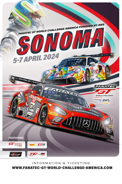 Sonoma Raceway poster