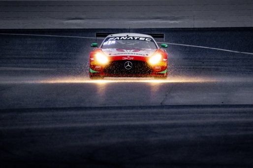 #63 Mercedes-AMG GT3 of David Askew, Ryan Dalziel and Scott Smithson, DXDT Racing, Intercontinental GT Challenge, GT3 Pro Am\SRO, Indianapolis Motor Speedway, Indianapolis, IN, USA, October 2021
 | Brian Cleary/SRO