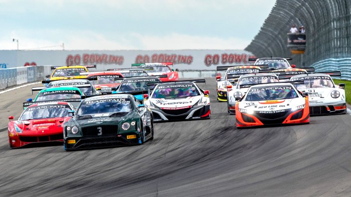 Bentley, Ferrari Set to Face Off Again as Blancpain GT World Challenge America Heads to Road America