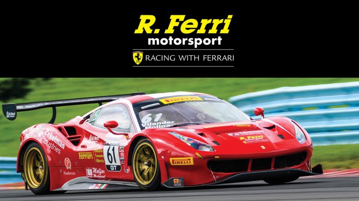 R. Ferri Motorsport RACING WITH FERRARI returns to the Blancpain GT World Challenge to defend its Championships