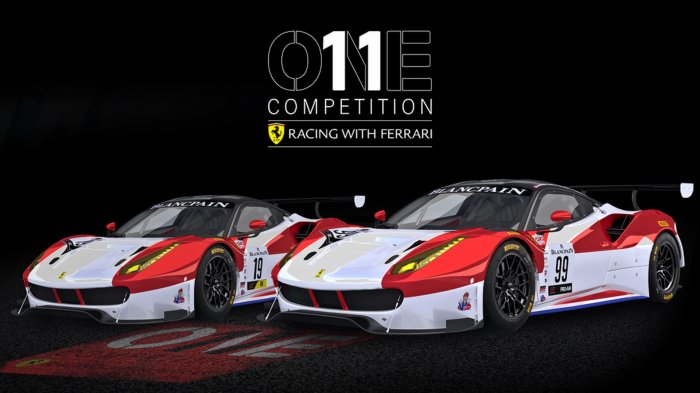One11 Competition Launches Ferrari GT3 Program in Blancpain GT World Challenge Championship