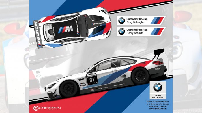 Cameron Racing set for Blancpain GT World Challenge Program with BMW