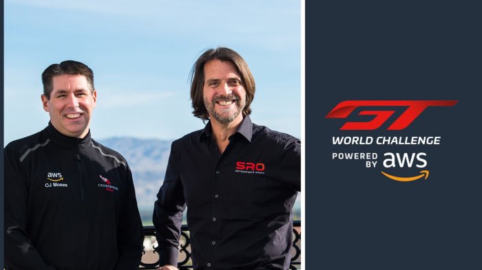 SRO Motorsports Group names Amazon Web Services (AWS) official presenter of GT World Challenge