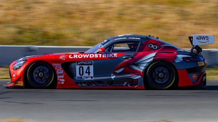 Braun Fastest in First GT World Challenge America, GT Sports Club America Practice at Sonoma