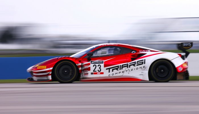 Conquest Racing Ferrari Atop Pro-Am and Overall, Turner BMW Fastest in Pro During Practice Number Two at Sebring