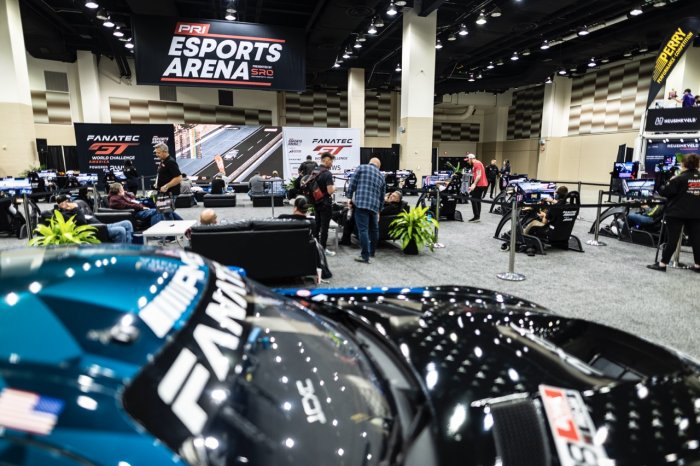 Accelerating Success: PRI Esports Arena Presented by SRO Motorsports America Drives Forward the Future of Motorsports