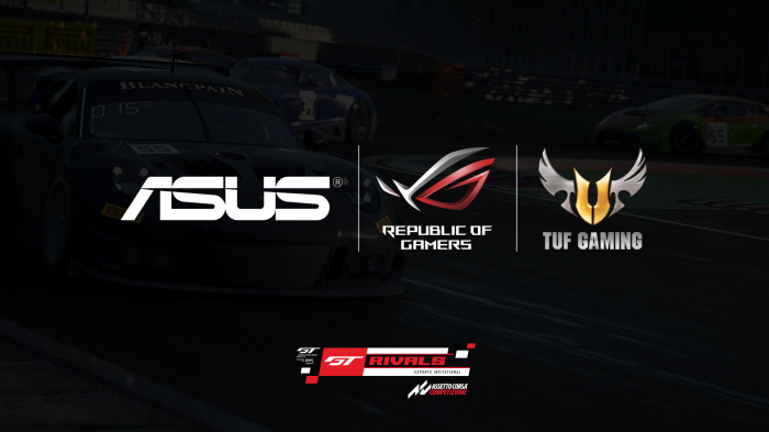 ASUS Republic of Gamers and TUF Gaming Named Official Hardware Partner of SRO GT Rivals Esports Invitational