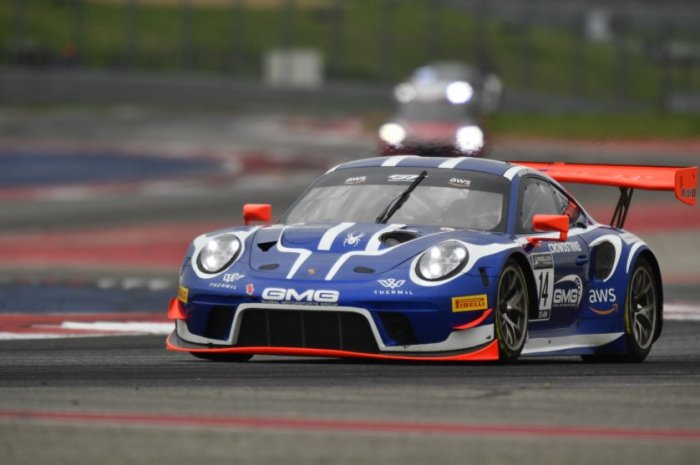 Sofronas Scores Pole for GT World Challenge America Round 1 at COTA, Hindman Grabs Pole for Round 2