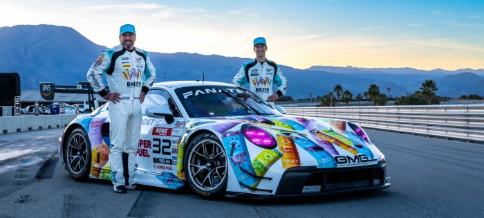 GMG Racing Announces Full-Season Fanatec GT World Challenge America Championship Campaign with Kyle Washington and Tom Sargent in the No. 32 GMG Racing Porsche 911 GT3 R
