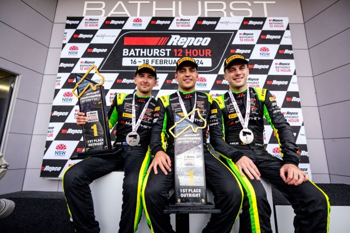Campbell, Guven and Vanthoor Conquer Mount Panorama with Manthey EMA and Porsche in Repco Bathurst 12 Hour