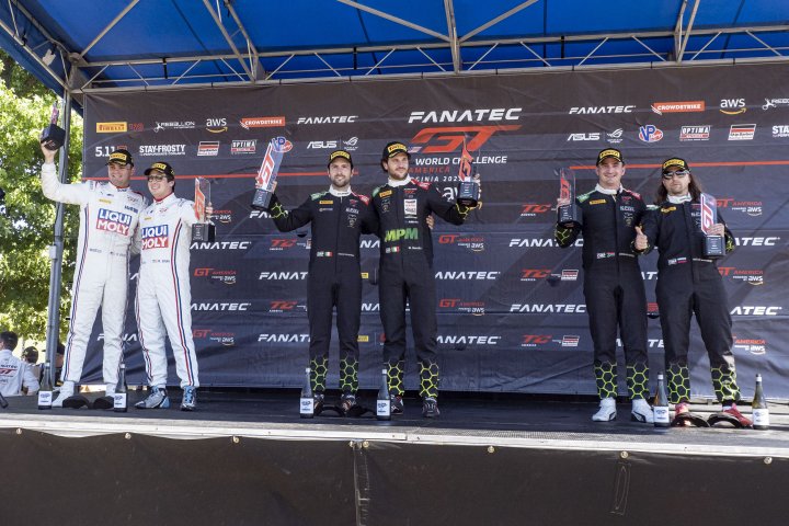 K-PAX Racing Earns Tenth Consecutive Win in Fanatec GT World Challenge America VIR Race