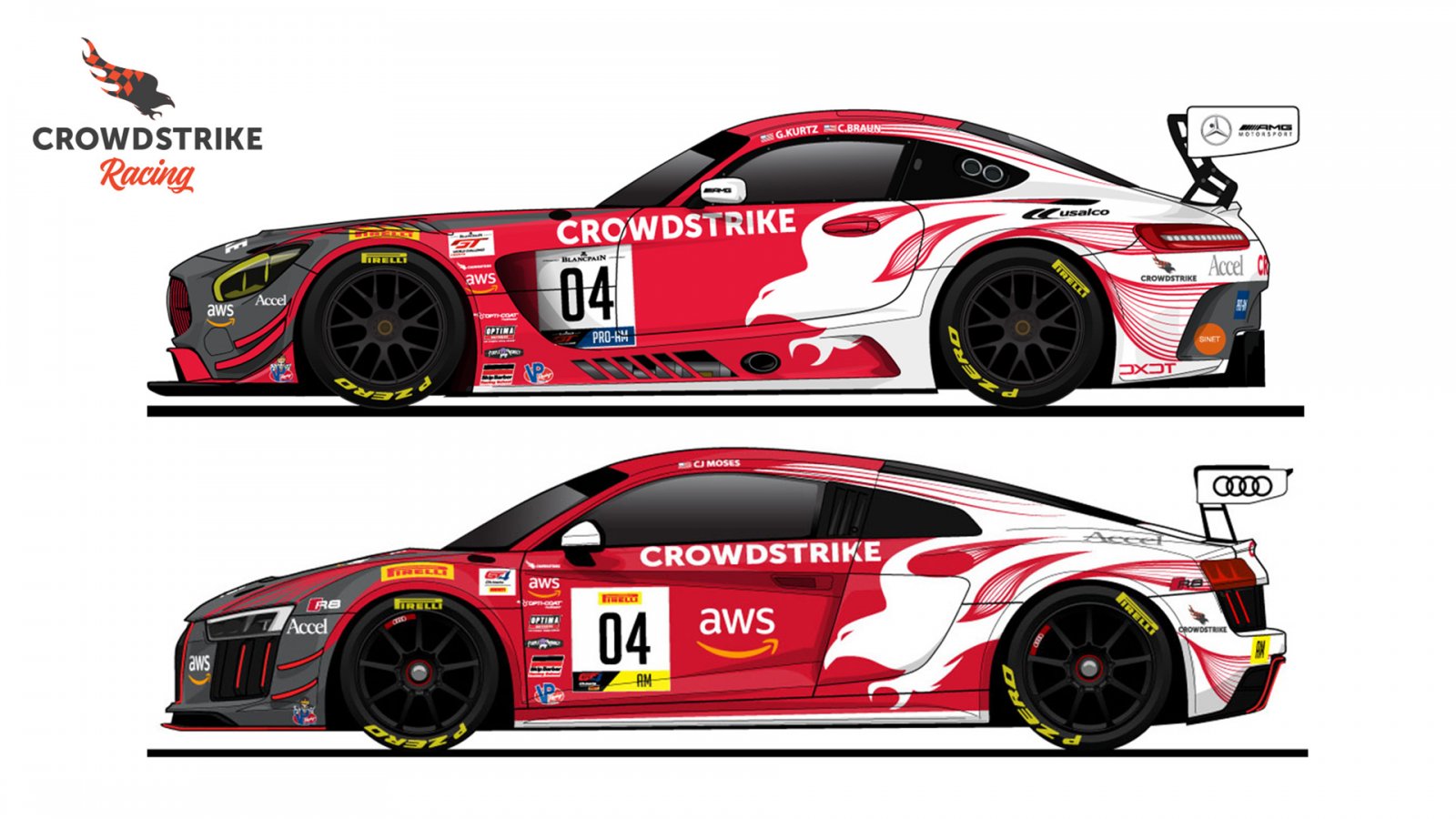 CrowdStrike To Make GT3 Debut, Continue GT4 Racing Tradition