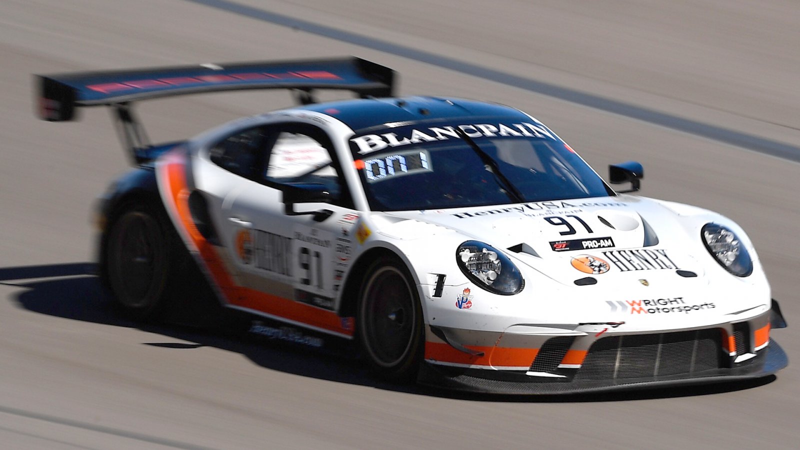 Campbell Fastest in Second Blancpain GT World Challenge America Practice
