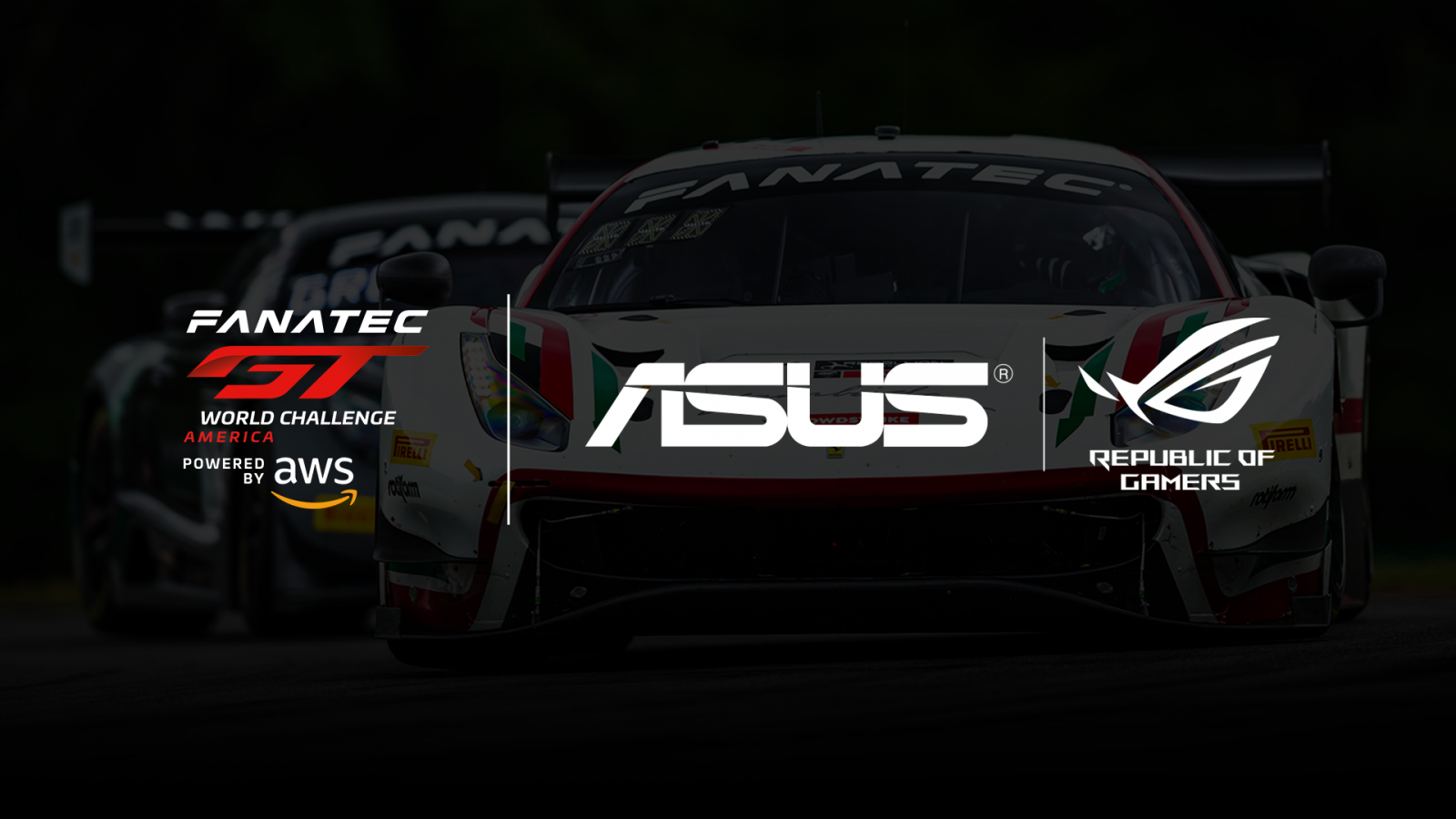 ASUS Republic of Gamers Named Official Partner of  SRO Motorsports America