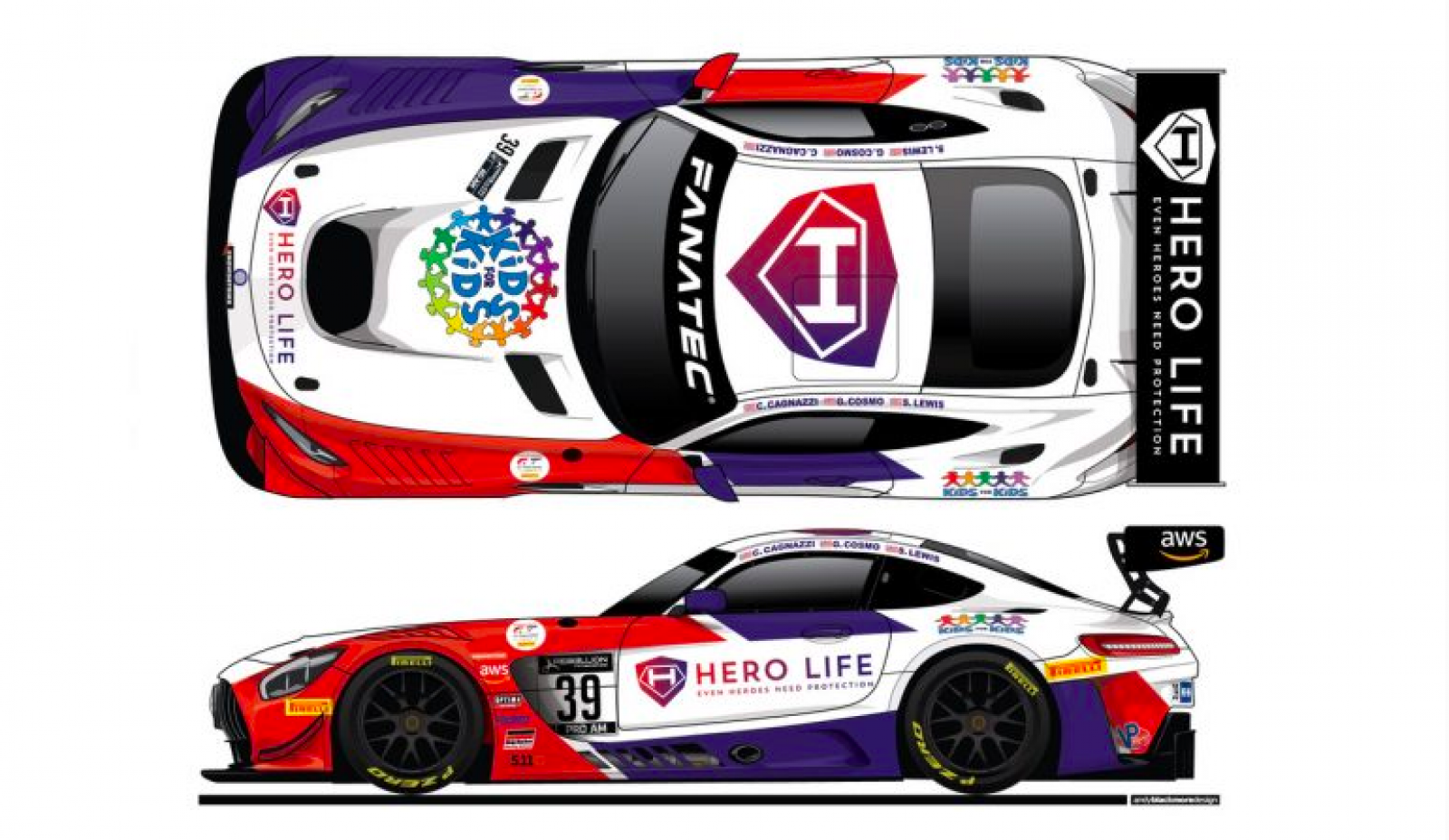 Hero Life Partners with Cagnazzi, Cosmo and Lewis for Indianapolis 8 Hours