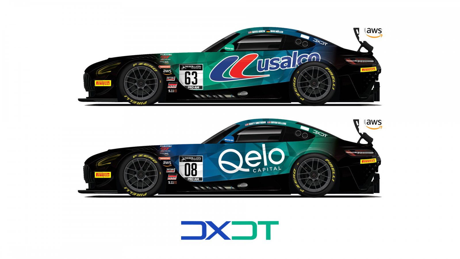 DXDT Racing Gears Up for 2022 Fanatec GT World Challenge America powered by AWS Season