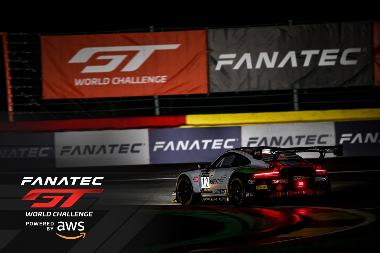 Fanatec named title sponsor of GT World Challenge Powered by AWS and GT2 European Series