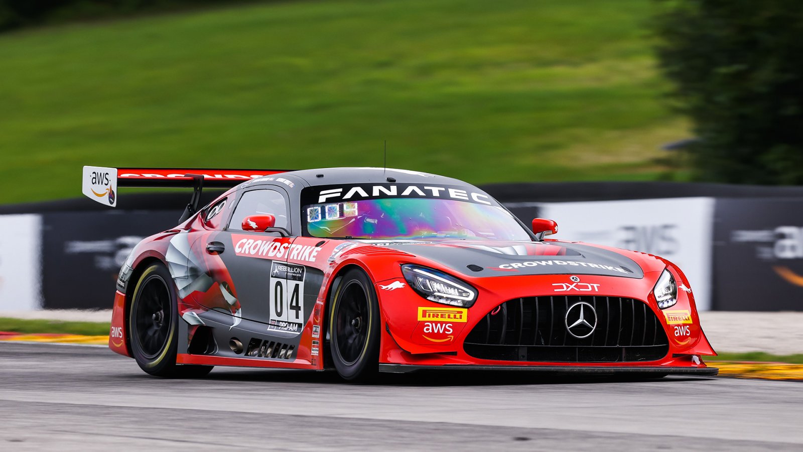 Braun, Mercedes-AMG Top Abbreviated First Practice at Road America 
