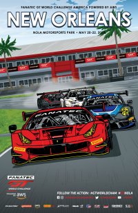 NOLA Motorsports Park Poster