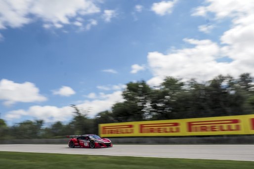 #93 Acura NSX GT3 of Shelby Blackstock and Trent Hindman, Racers Edge Motorsports, GT3 Pro-Am, SRO America, Road America, Elkhart Lake, WI, July 2020.
