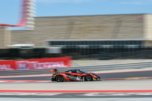 #70 McLaren 720S-GT3 of Brendan Iribe and Ollie Millroy, Inception Racing, Fanatec GT World Challenge America powered by AWS, Pro-Am, SRO America, Circuit of the Americas, Austin TX, May 2021.
