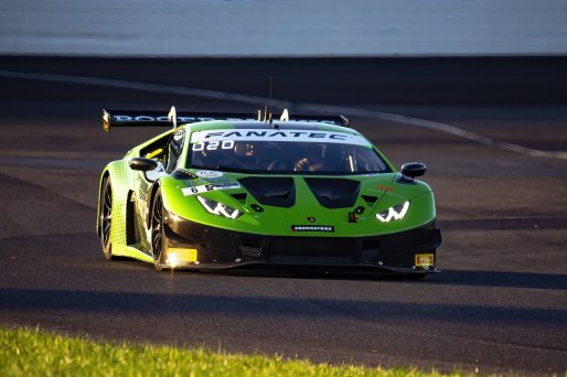 #6 Lamborghini Huracan GT3 Evo of Corey Lewis, Giovanni Venturini, Marco Mapelli, K-PAX Racing, GTWCA Pro, IGTC GT3 Pro, SRO, Indianapolis Motor Speedway, Indianapolis, IN, USA, October 2021 | Brian Cleary/SRO