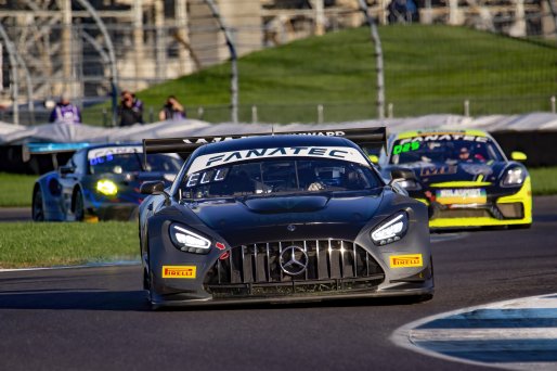 #33 Mercedes-AMG GT3 of Russell Ward, Phillip Ellis and Marvin Dienst, Winward Racing, GTWCA Pro, IGTC GT3 Silver Cup, SRO, Indianapolis Motor Speedway, Indianapolis, IN, USA, October 2021 | Brian Cleary/SRO